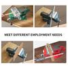 Magnetic Vise Jaws V Type Vice Jaws Protectors Cover Aluminum Alloy Multi-Purpose Vise Jaw Pads For Woodworking Plum