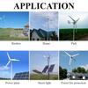 580mm High Strength Nylon Fiber Windmill Accessories DIY 1000W 2000W Wind Generator Wind Turbines 1/3/5 White Blades For Home