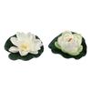 Accessories Artificial Lotus Fake Plant Pond Pool Simulation Flower Water Lily Wedding Yard Fish Tank Floating