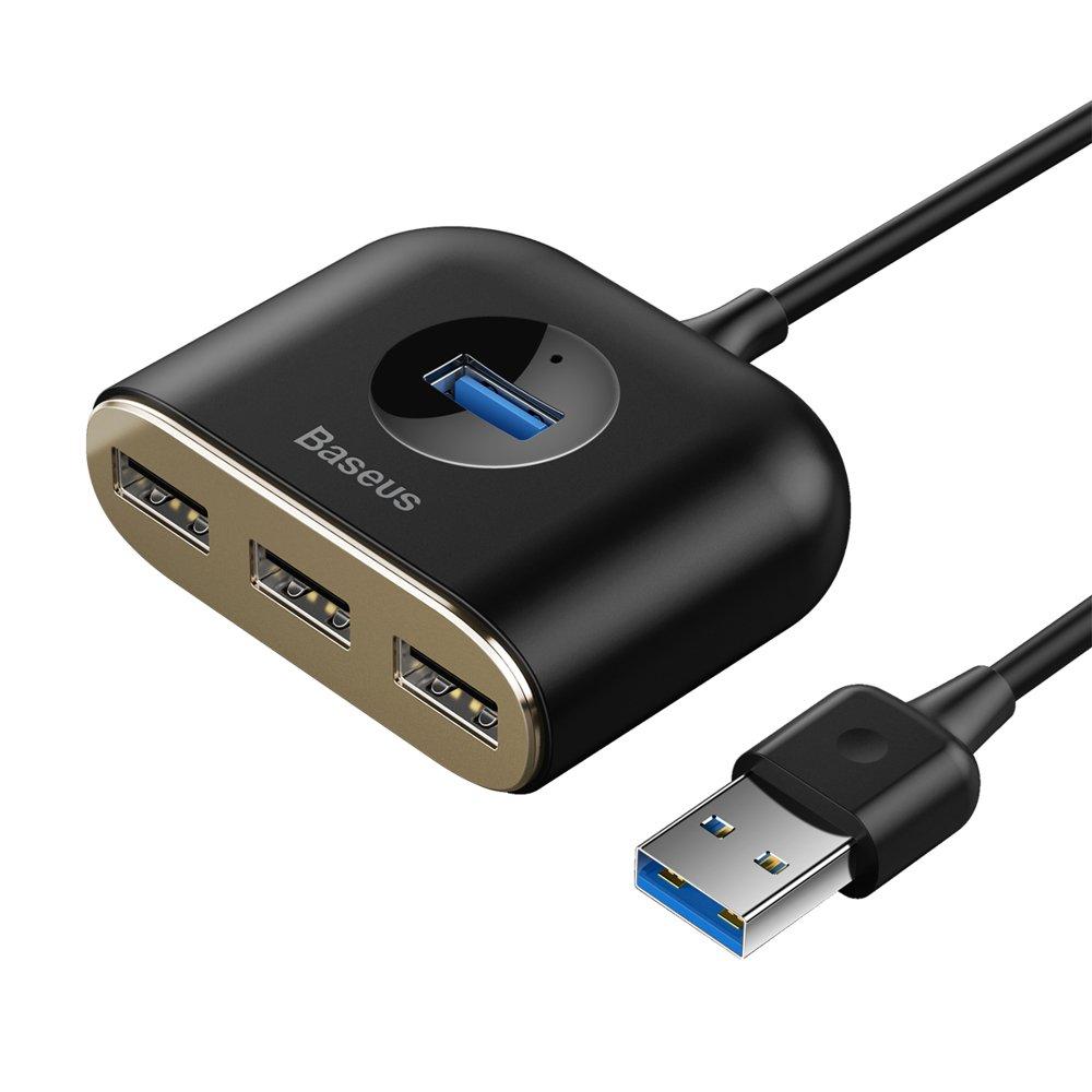 HUB 4in1 USB Adapter USB30 TO USB301USB203 1m Black