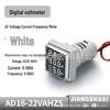 AD16-22AVHZ Digital LED Meter: AC Current, Voltage, Hertz Display with Current Transformer.