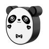 Plastic Soap Dish Black White Easy Installation Soap Storage Box Cartoon Look Wall Mounted Cartoon Soap Holder