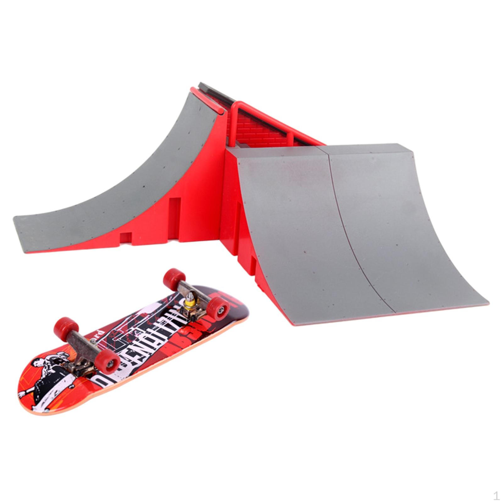 Ske Ramp Kit Toys Fingers Mching Tools Fingertips Movement Details Finger for Mastering Skills A