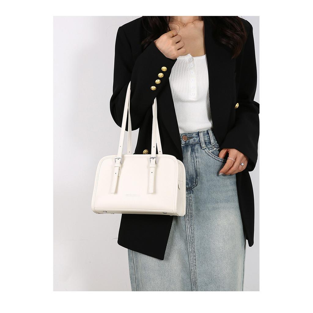 IELGY Fashion Handbag Simple Niche Underarm Bag Shoulder