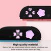 Silicone Soft D-pad Cross Button ABXY Key Sticker Skin Case For Nintendo Switch 2 Joy-Con Thumb Stick Grip Cap Cover For NS 2