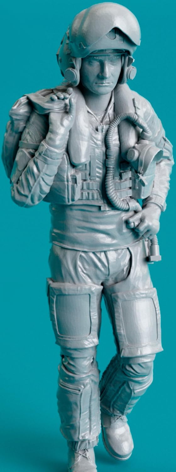 

Reskit Male Pilot Standing Type 2 3D Printer Kit 1/72 F-35 RSKF72-0007