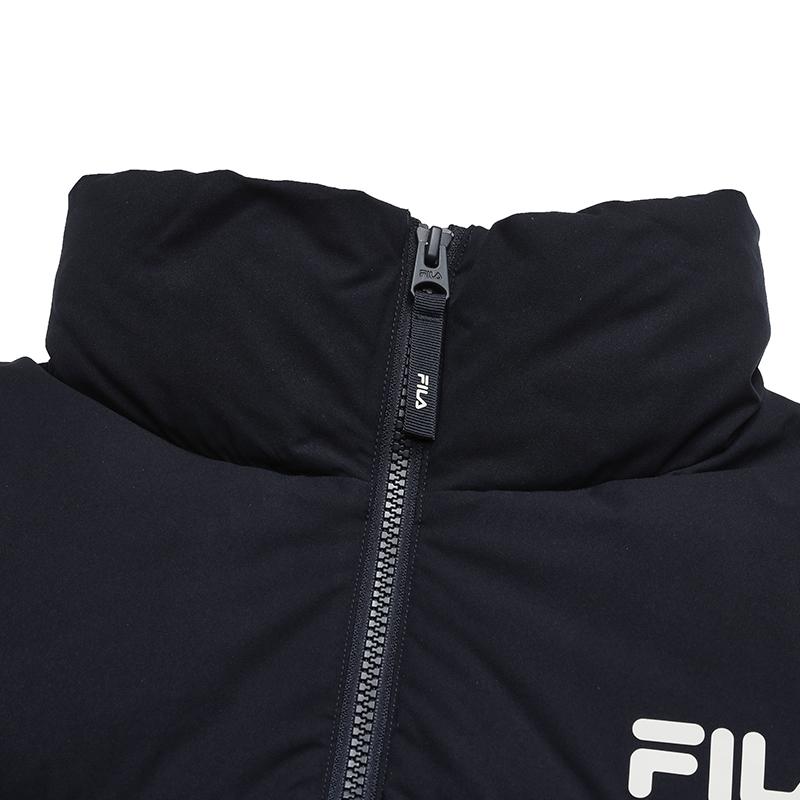 FILA Original Fashion Simple Personality Trendy Retro Classic Casual Versatile Comfortable Warm Loose Stand Collar Down Jacket F61M549901FNV