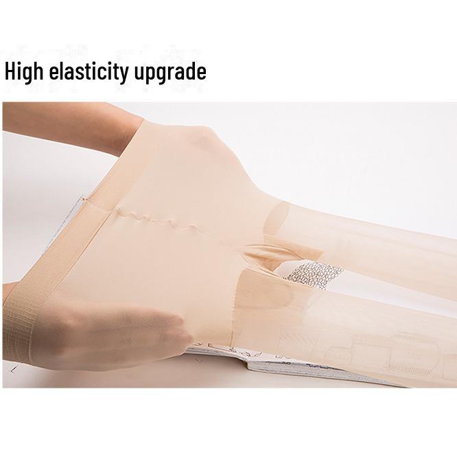 Red Pepper Women's Anti-Snag Transparent Pantyhose - Invisible, Thin, Traceless, Black & Flesh-Colored