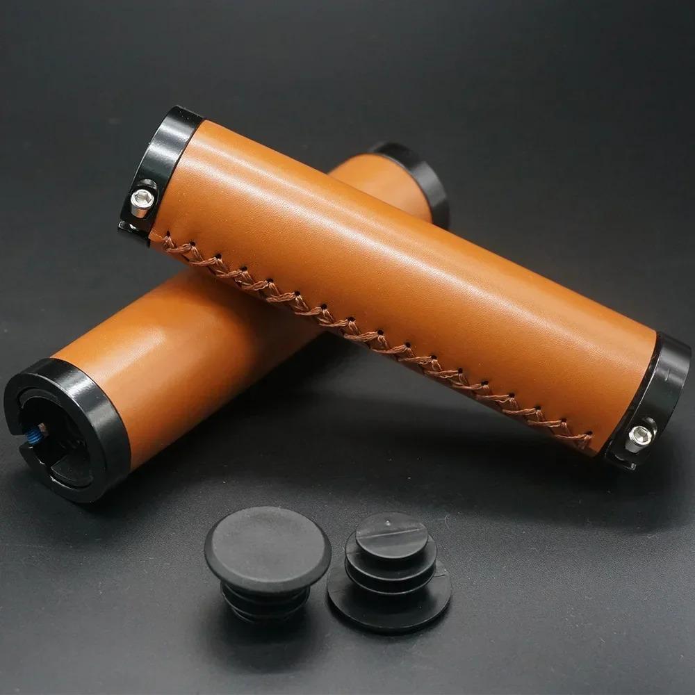 Szybowany Rower Szosowy Kierownica Retro Kierownica Skórzana Szybowana Kierownica