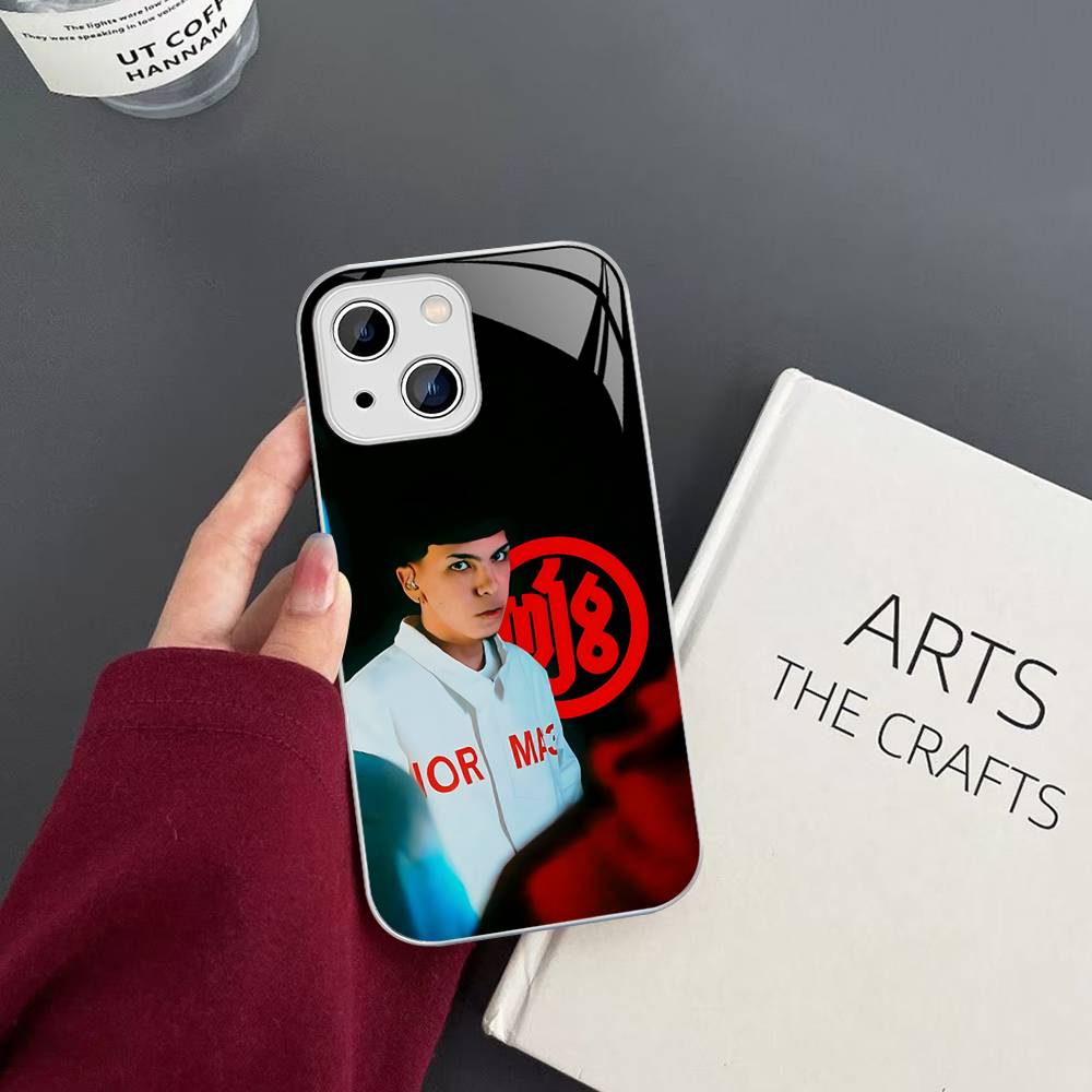 

Singer M-Milo J Tempered Glass For Iphone 14 13 12 11 Pro Mini XS MAX 14Plus X XS XR Cover iphone 12
