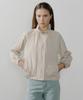 Octette Anne Shirring Blouson_Beige