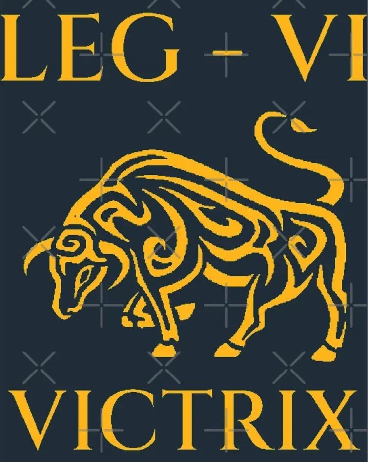 Legio VI Victrix Antica Roma Legione Maglietta 100% Cotone Manica Corta Girocollo Magliette Casual Top Largo Nuova Taglia S3XL