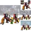 Legendary M-class Transforming Toy Original Colorful Mighty M God 7 In 1 Set Pvc Material