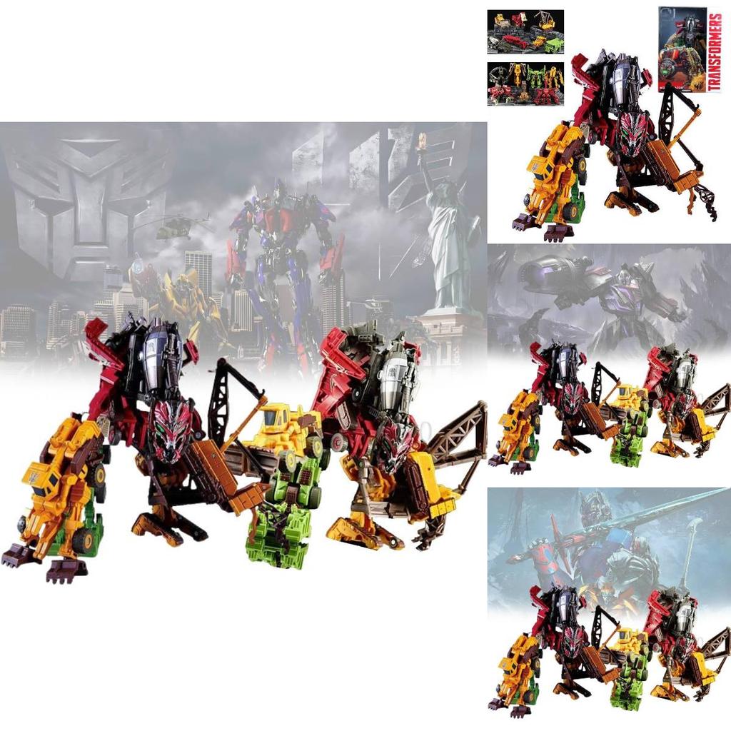 Legendary M-class Transforming Toy Original Colorful Mighty M God 7 In 1 Set Pvc Material