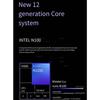 AOOSTAR 2025Intel Quad Core N150 MiniPC Home Cloud HDD a 4 Alloggiamenti SSD Doppio Display USBType-C Doppia LAN Archiviazione Domestica NAS Computer