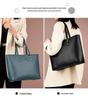 2025 Women's Large Capacity Tote Bag - High-End Fashion, Soft Leather, Single Shoulder
