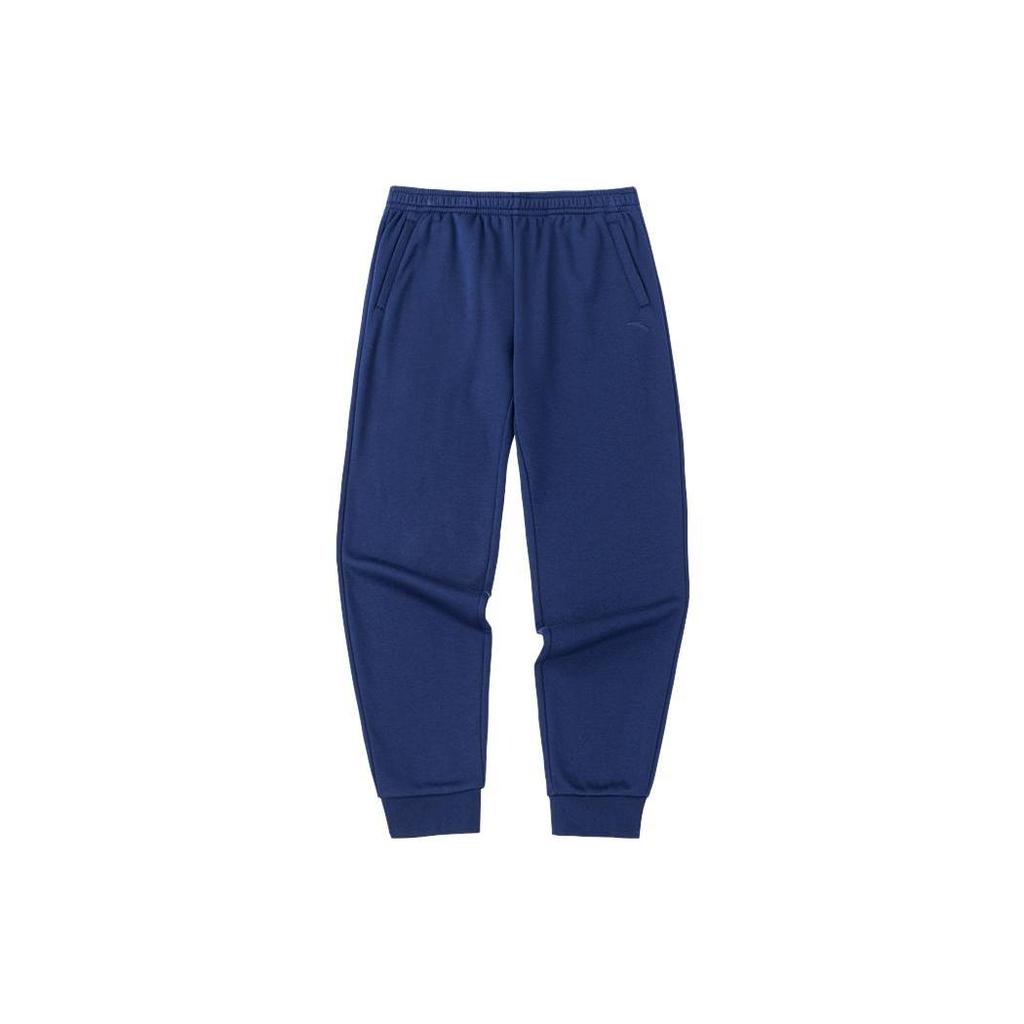 Anta Sports Life Collection Knitted Sweatpants Men's Blue 952357306-2