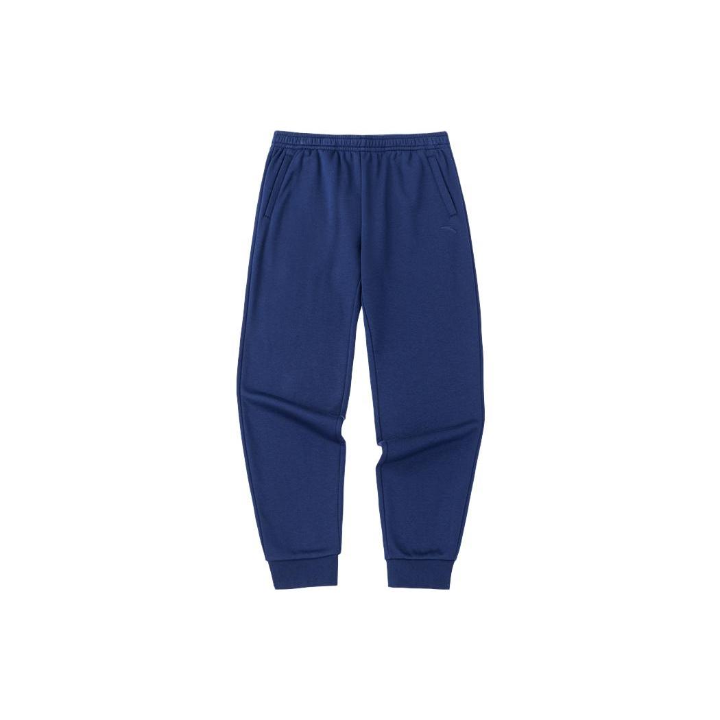 Anta Sports Life Collection Knitted Sweatpants Men s Blue 952357306-2 L