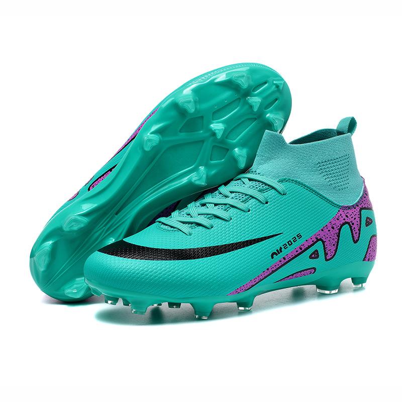 New adult sports outdoor grass FG spikes TF broken nails youth student competition professional training football shoes