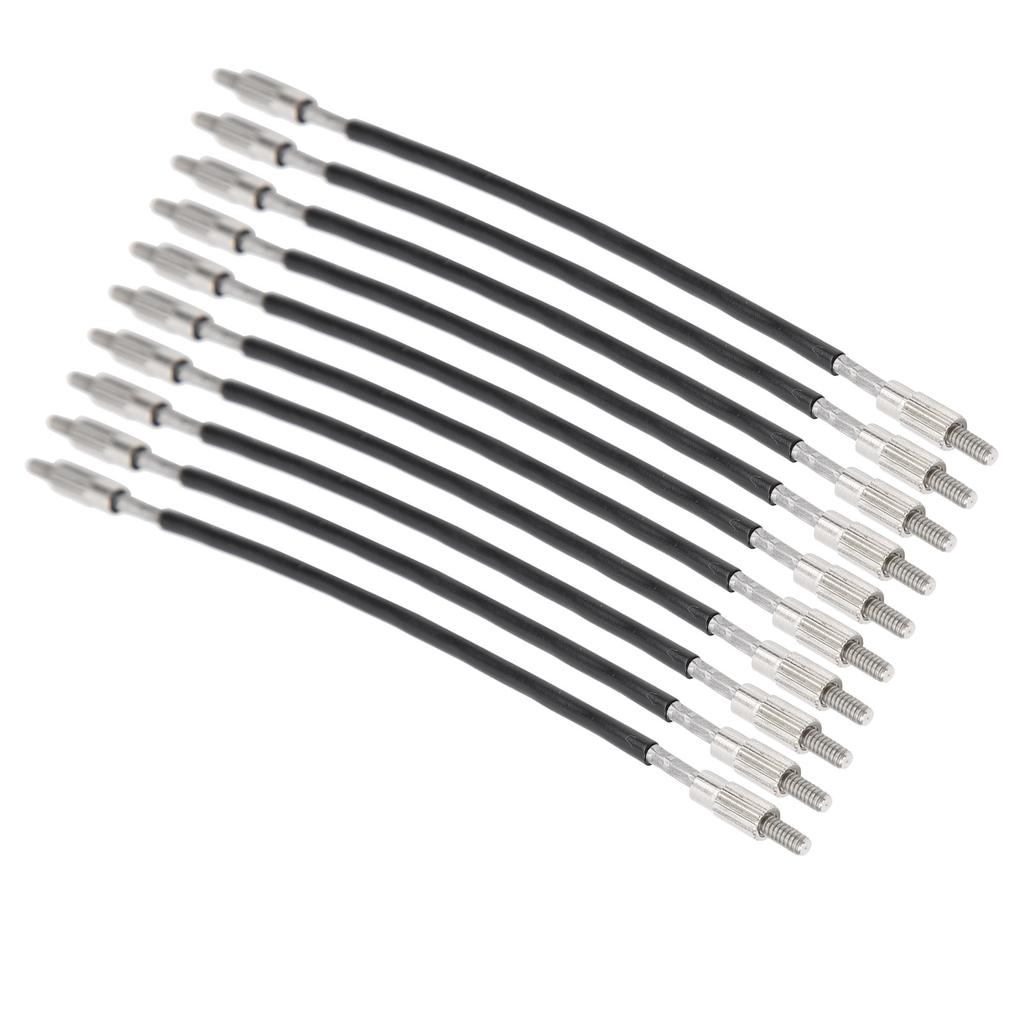 10Pcs 1/2 1/4 Violin Tailgut Tail Gut Steel Wire Tailcord Replacement Accessories