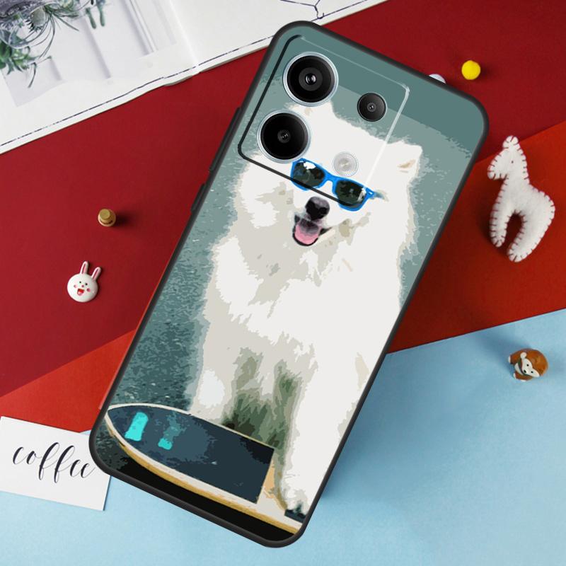 Samoyed Puppy Case For Xiaomi Redmi Note 14 Pro 13 12 11 10 15 Pro Plus Redmi 15 14C 10C 12C 13C 15C Cover