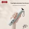 PARACHAS Compact Dual-Use Pencil Umbrella: 111g Portable Sunshade, Sunscreen, Anti-UV Protection