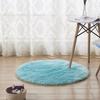 Hand Tufted Soft Sheepskin Rug Chair Cover Bedroom Living Room Mat Round Wool Warm Hairy Carpet Seat Artificial Fur Area Rugs