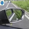 Chrome ABS Auto Rearview Mirror Rain Shade Rainproof Blades Back Mirror Rain Cover Trim For Volkswagen T-Roc T Roc 2018 - 2024