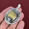 Schalenblende pendant genuine gemstone pendant 925 sterling silver pendant elegant jewelry handmade pendant engagement gifts dainty pendant