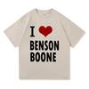 Benson Boone ONE HIT WONDER Camiseta Misma Ropa Hombre/mujer Ropa Vintage Harajuku Camisetas de Alta Calidad para Amante