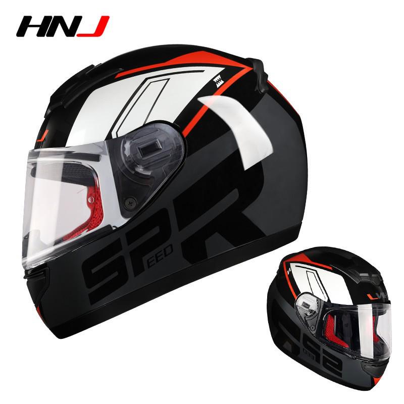 3C Standard Full Face Helmet: Stylish, Safe, Unisex Summer Motorcycle Helmet
