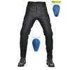 VOLERO+Motorcycle Four Anti Fall Riding Pants Breathable High Waist Motorcycle Cargo Pants Retro Grey Anti Fall Pants