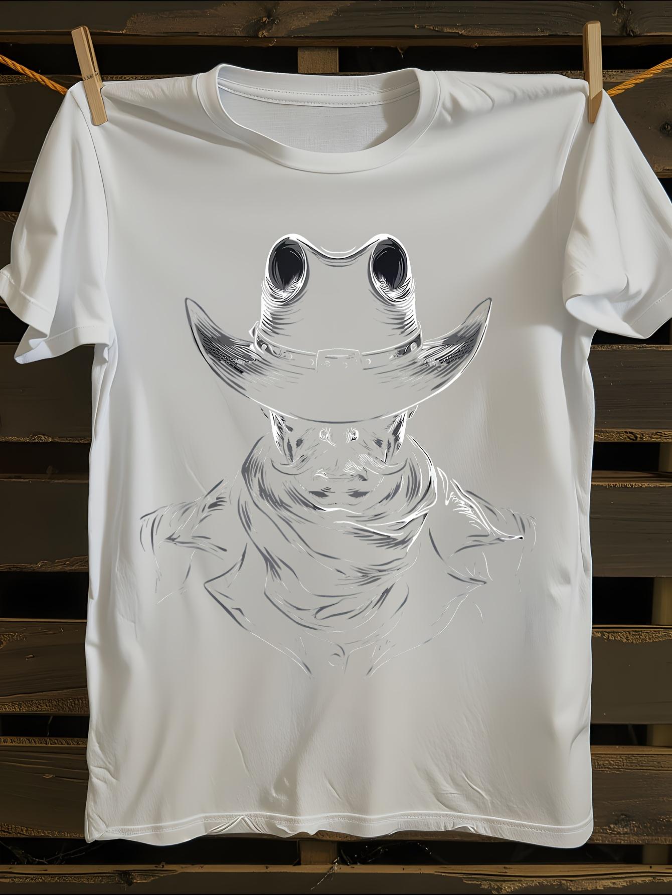 s Western Cowboy Graphic T-shirt L