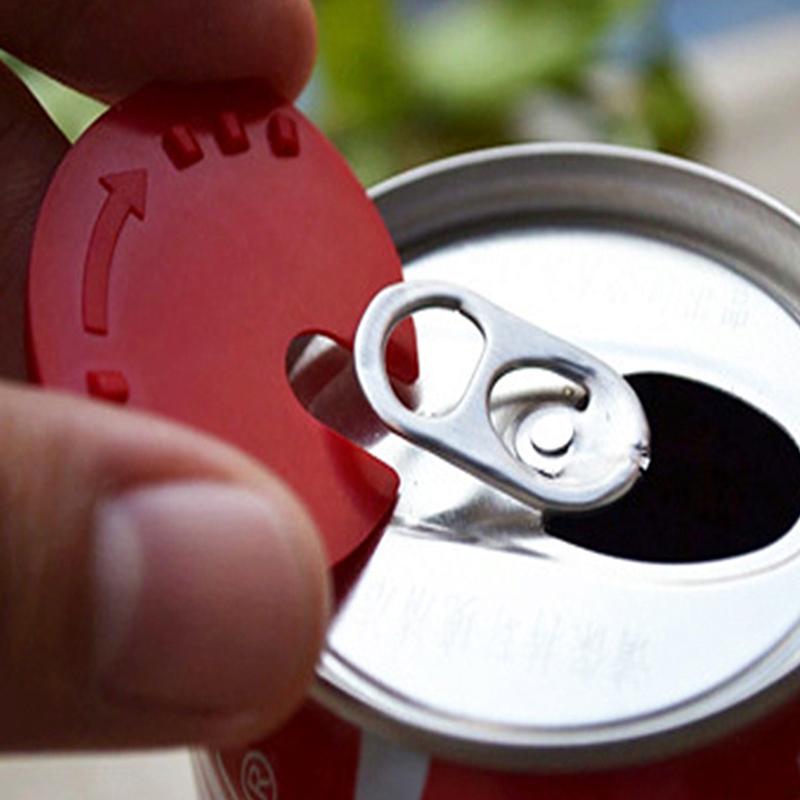 6 ks víček na konzervy s převodem sody, zacvakávací víčko, prachotěsné těsnění