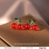 French Retro Pearl Plaid Earrings: Luxury Korean Studs for Women