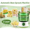 Three Layers Multifunctional Automatic Bean Sprout Machine Homemade Sprout Bud Machine Intelligent Microcomputer Control 8W