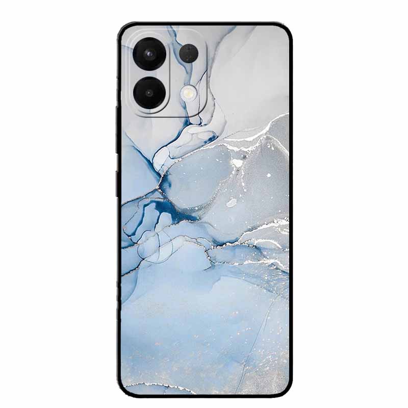 For Oppo K12s K13 5G Case Marble Painted Silicone Back Cover Cases For OPPO K13 5G Soft Black Funda Oppo K12s PLD110 Phone Cover