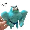 Exquisite Embroidered Plush Toy Funny Buff Muscle Fish Keychain Cartoon Stuffed Novelty Man Keyring Pendant Soft Bag Charm Key Ring Creative