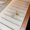 Pearl Tulip Flower Earrings Women Girl Simple Cute Pastoral Style Stud Earrings Casual Accessory Jewelry Gifts