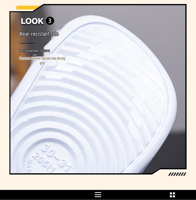 Boys' and Girls' EVA Non-Slip Closed-Toe Summer Slippers - Fashionable, Cute, Comfortable Indoor/Outdoor Shoes