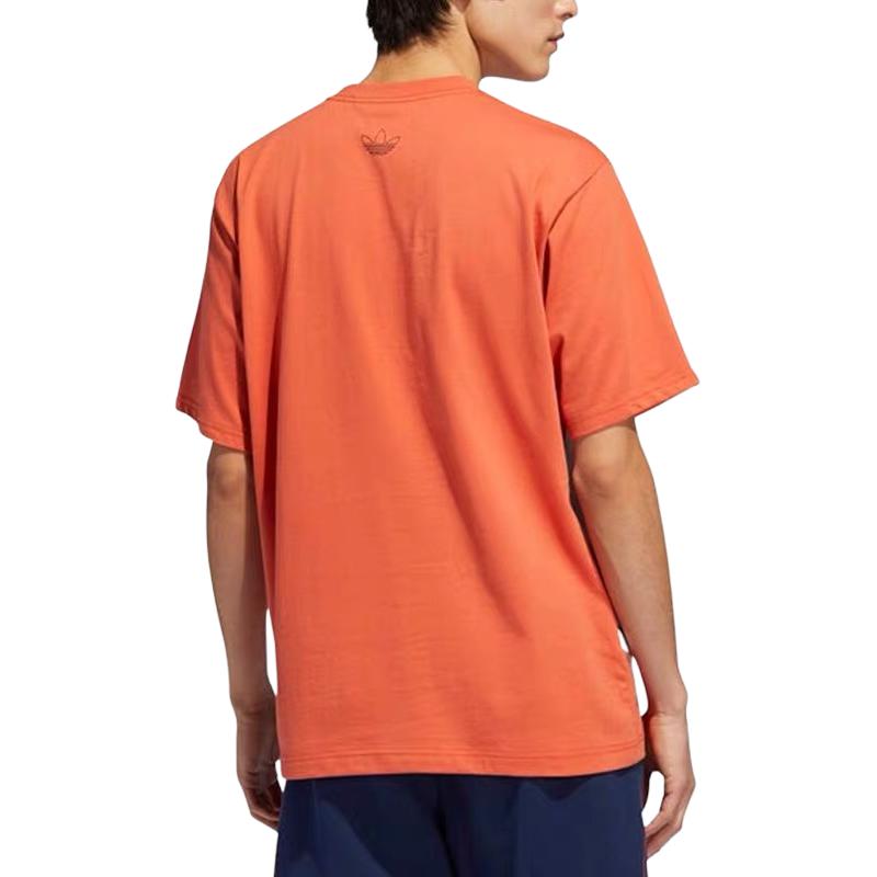 adidas Originals T Shirts Men's Crew Neck Moderate Straight Fit DV3286