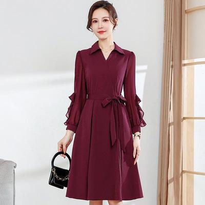Robe Élégante de Banquet de Mariage Printemps/Automne pour les Mères de la Mariée