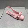 Fashion 2025 Fashionable Ladies Women's Elegant Shoes Ladies Bow Tie Wedge Shoes Women's Shoes Elegant Design Ladies Party Shoe