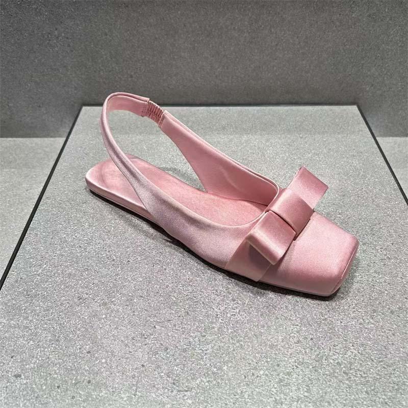 Fashion 2025 Fashionable Ladies Women's Elegant Shoes Ladies Bow Tie Wedge Shoes Women's Shoes Elegant Design Ladies Party Shoe