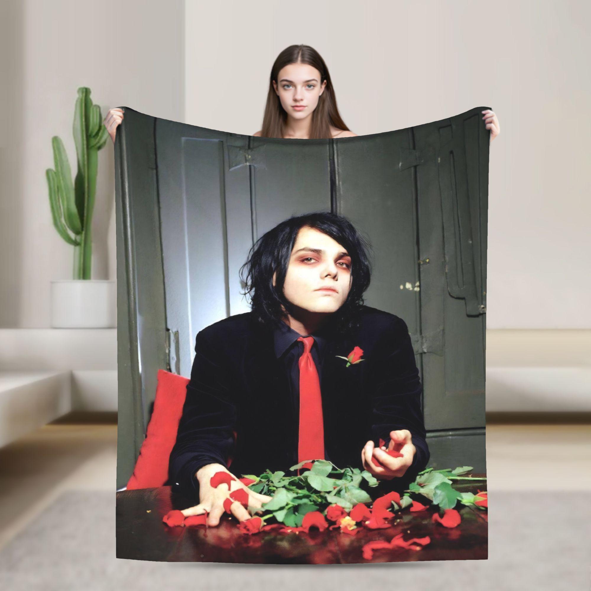 G-Джерард Уэй MCR Плед Качественный Мягкий Плед для Дивана Зимний Детская Спальня Уличный Тренд Покрывало 30x40in
