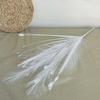 6 Pcs Peacock Grass Artificial Plants Pampas Grass Reed Flower Arrangement Home Bedroom Wedding Decorations Fake Flowers