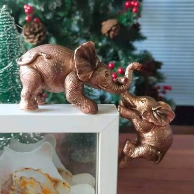 Neuer Trendstil Neue Heimdekoration Elefant Krake Harzornamente Schlichte Moderne Harzhandwerke Harzverzierungen