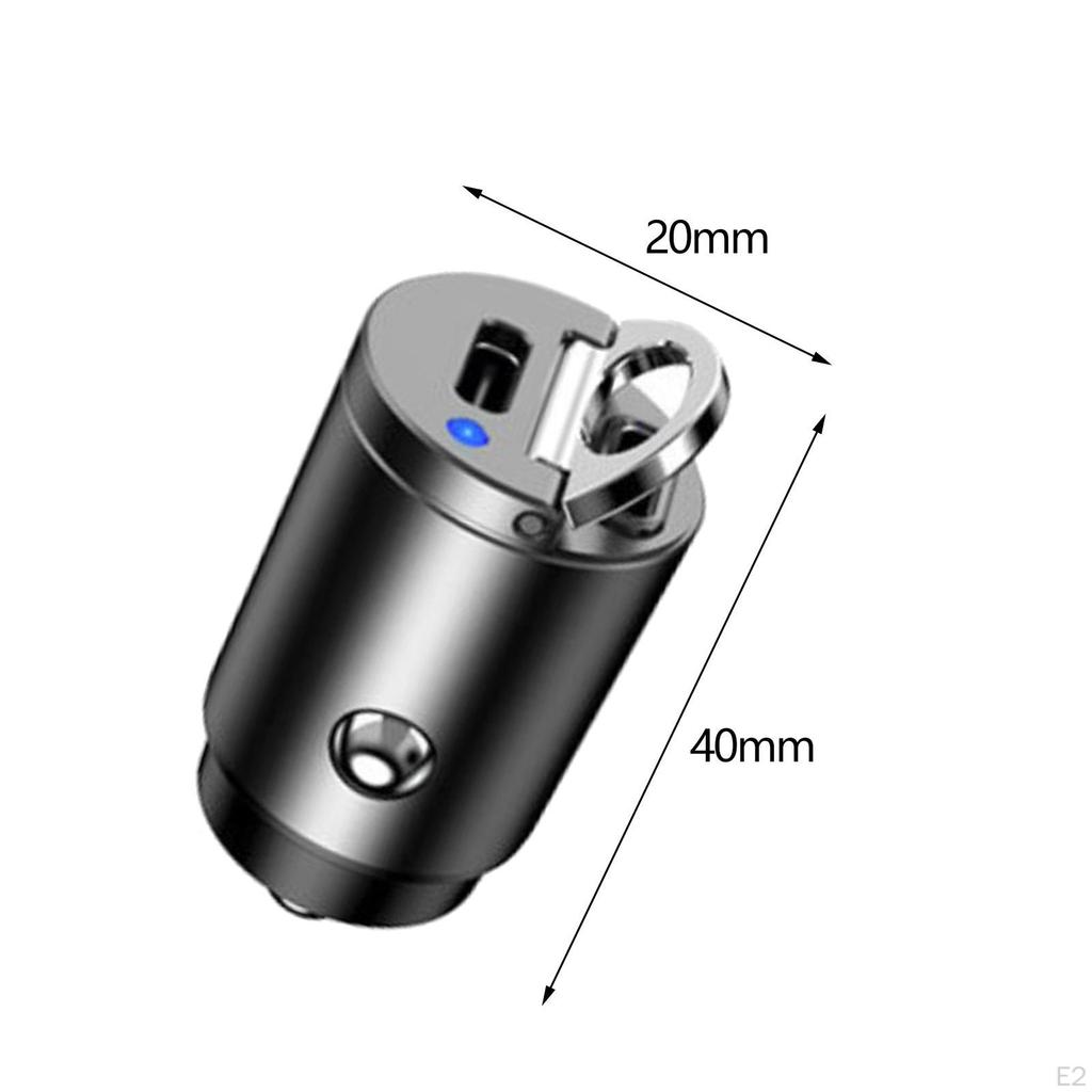Car Phone Charger Adapter Durable Stable Quick Charge for Truck A