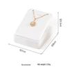 White Jewelry Display Stand for Bracelets, Rings, and Necklaces