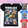 Żywy T-shirt z postaciami z gry Roblox dla dzieci z wygodnej bawełny